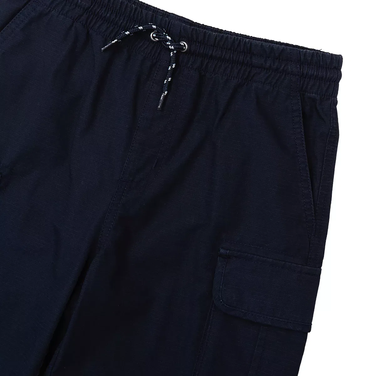 Детские шорты карго для мальчиков с эластичным поясом Lands' End, Classic Navy — фото 3