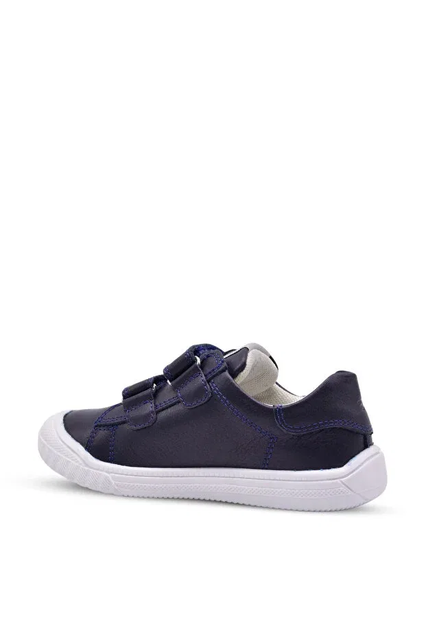 Детские туфли для мальчиков на липучке Drive Kids A More, Navy Blue — фото 4