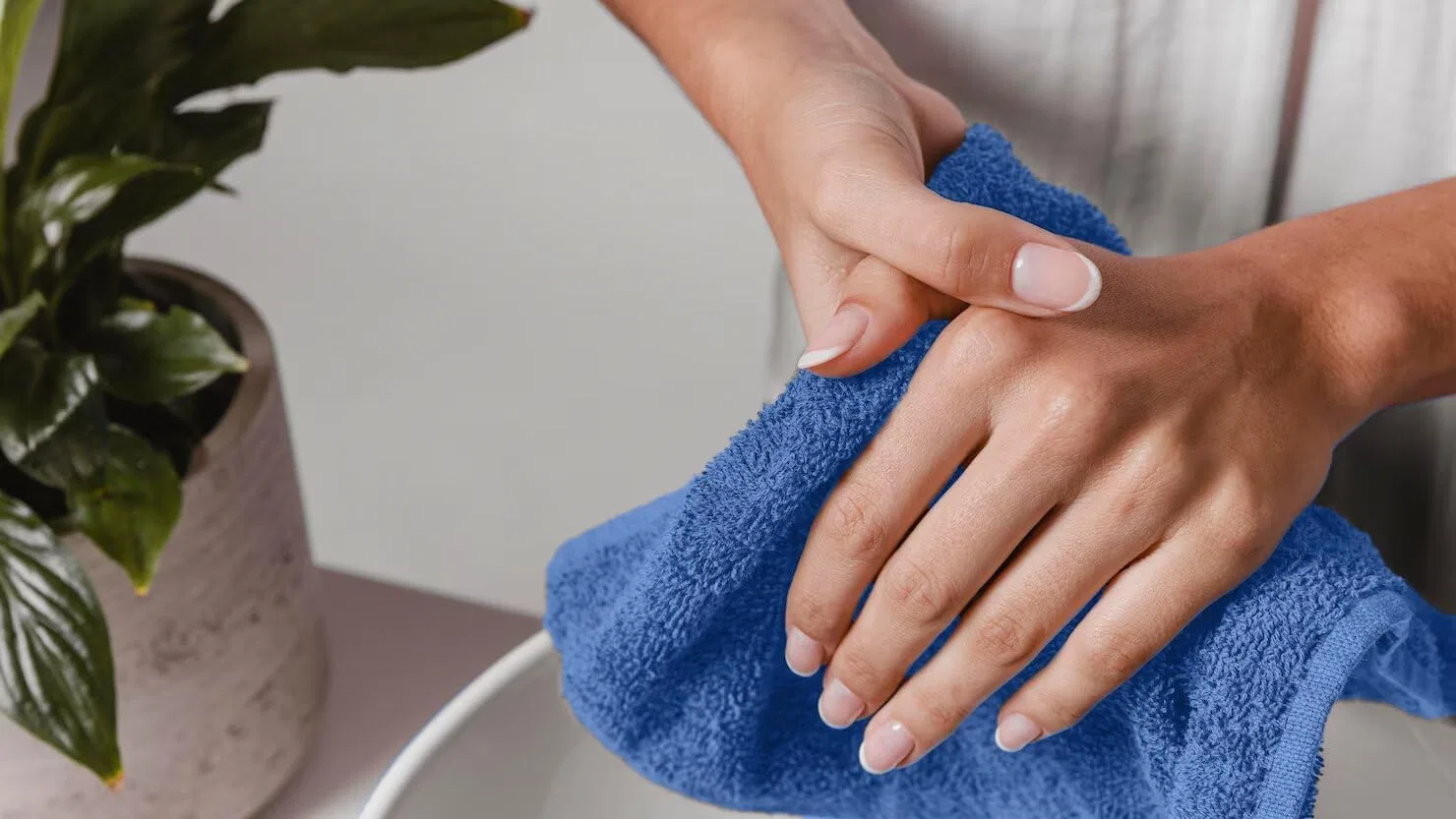 Мочалки хлопковые, Набор 60 шт, Avalon Towels, 30.5x30.5 см, Blue — фото 3