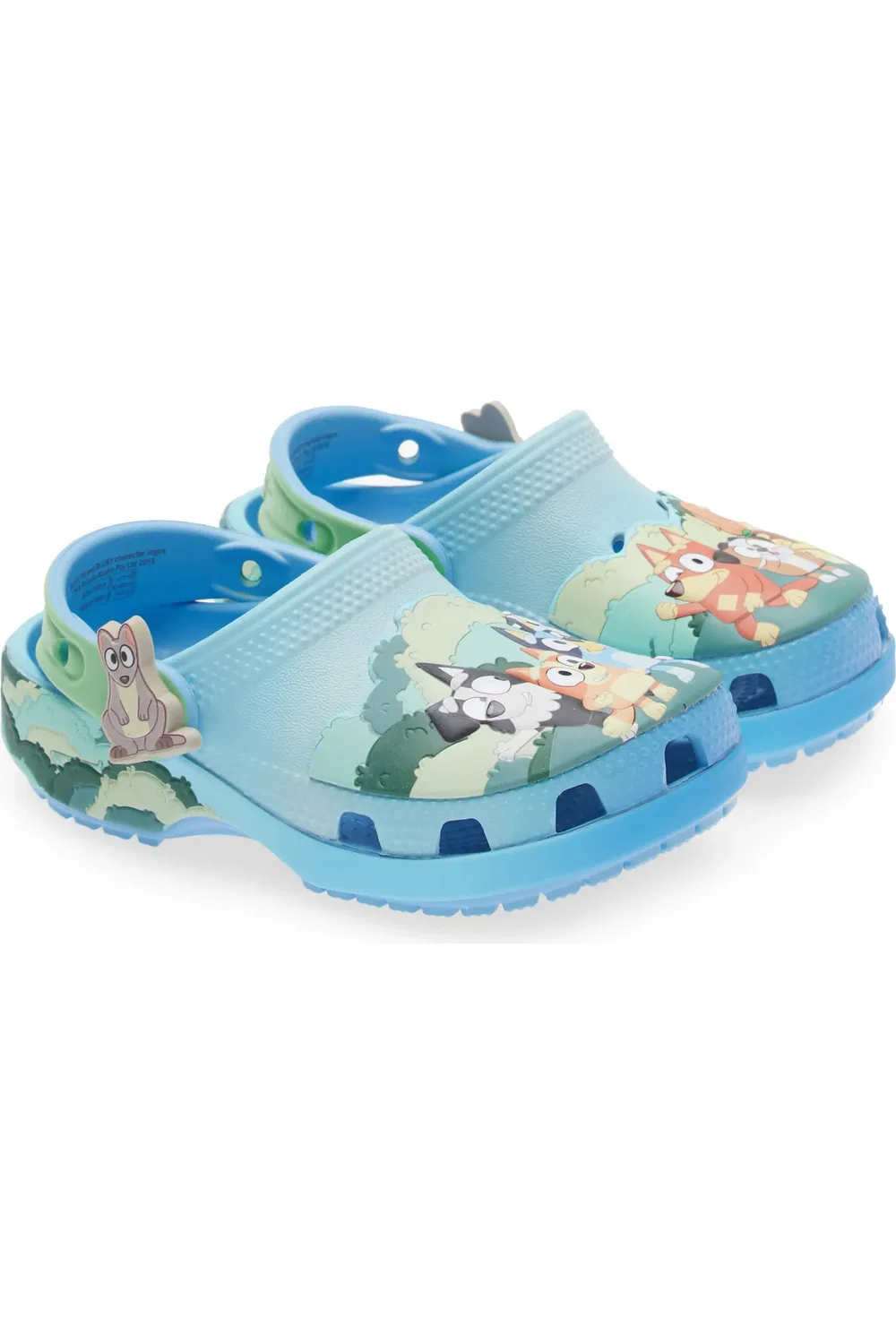 Детские сабо с персонажами Bluey Classic Clog Crocs, Blue Multi