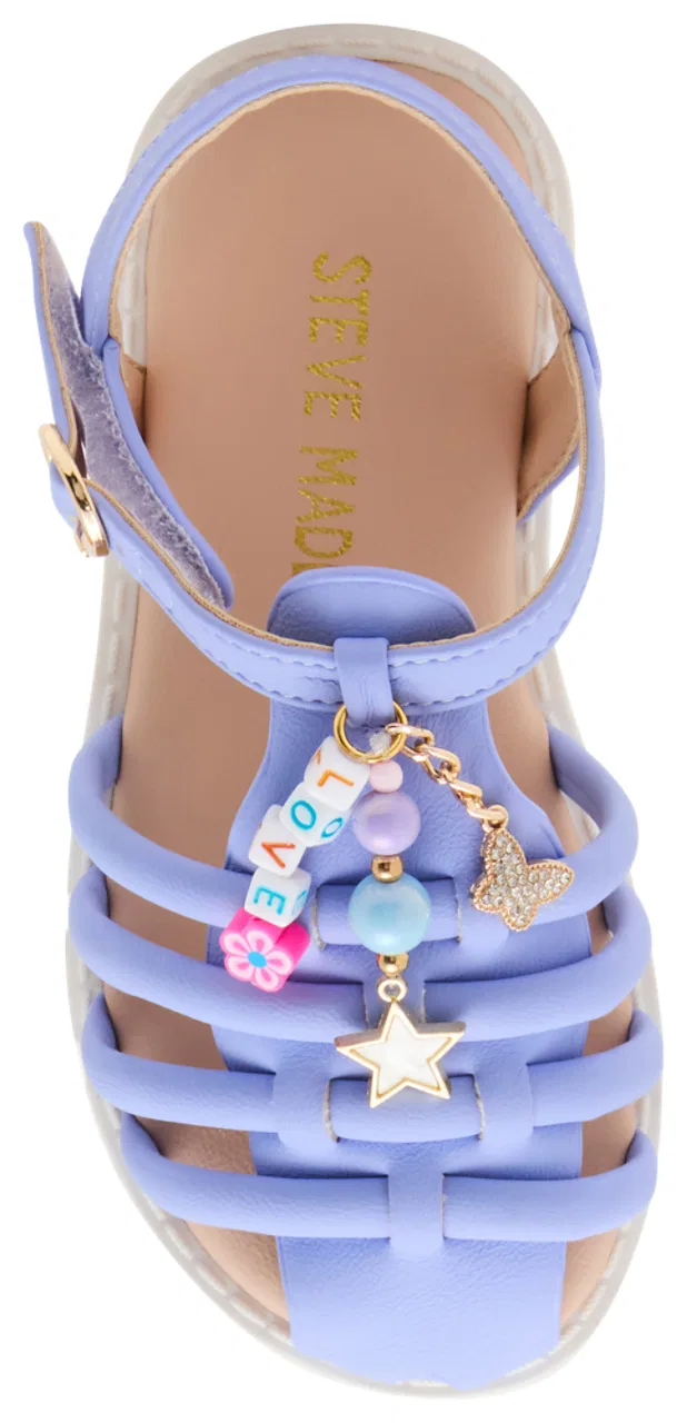 Сандалии для девочек TPOCKET Steve Madden, фиолетовый — фото 4