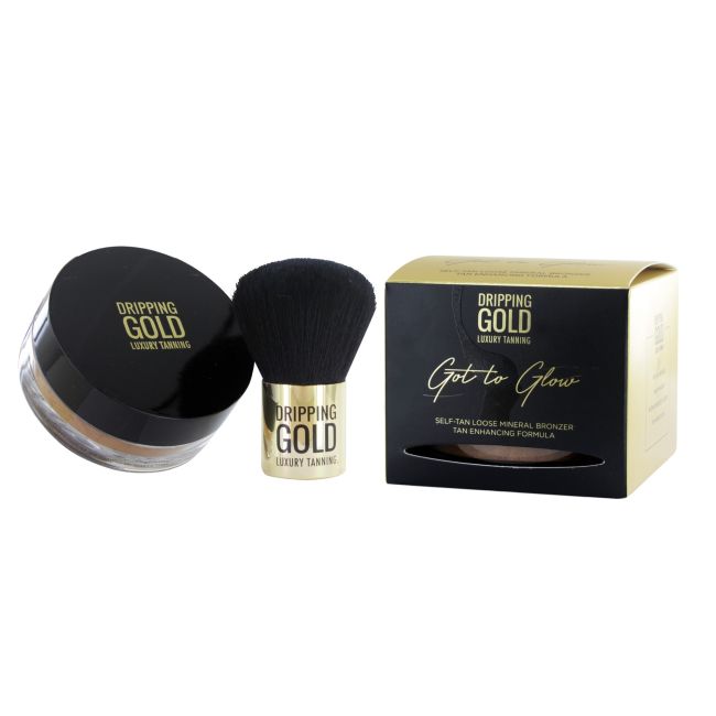 

Got to glow рассыпчатая минеральная бронзирующая пудра для автозагара Dripping Gold, 8 гр