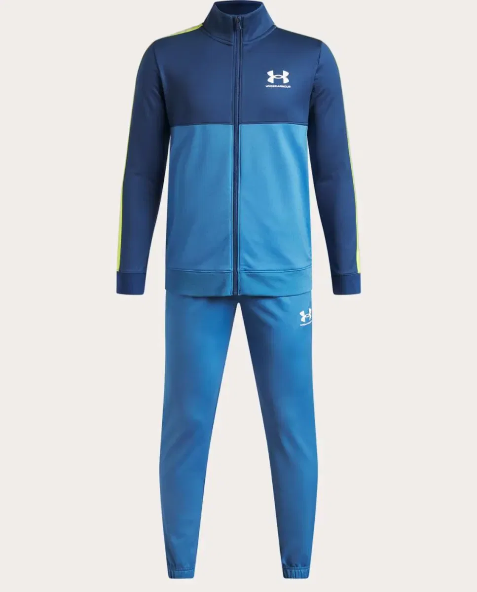 Детский спортивный костюм для мальчиков Rival CB Knit Track Suit Under Armour, Azul