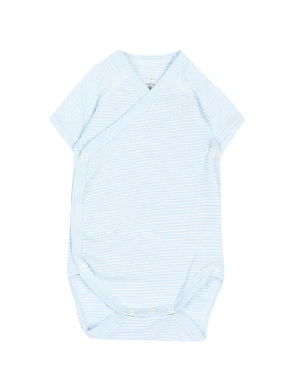 Набор боди с запахом и принтом в виде кита набор из трех Petit Bateau, белый — фото 4