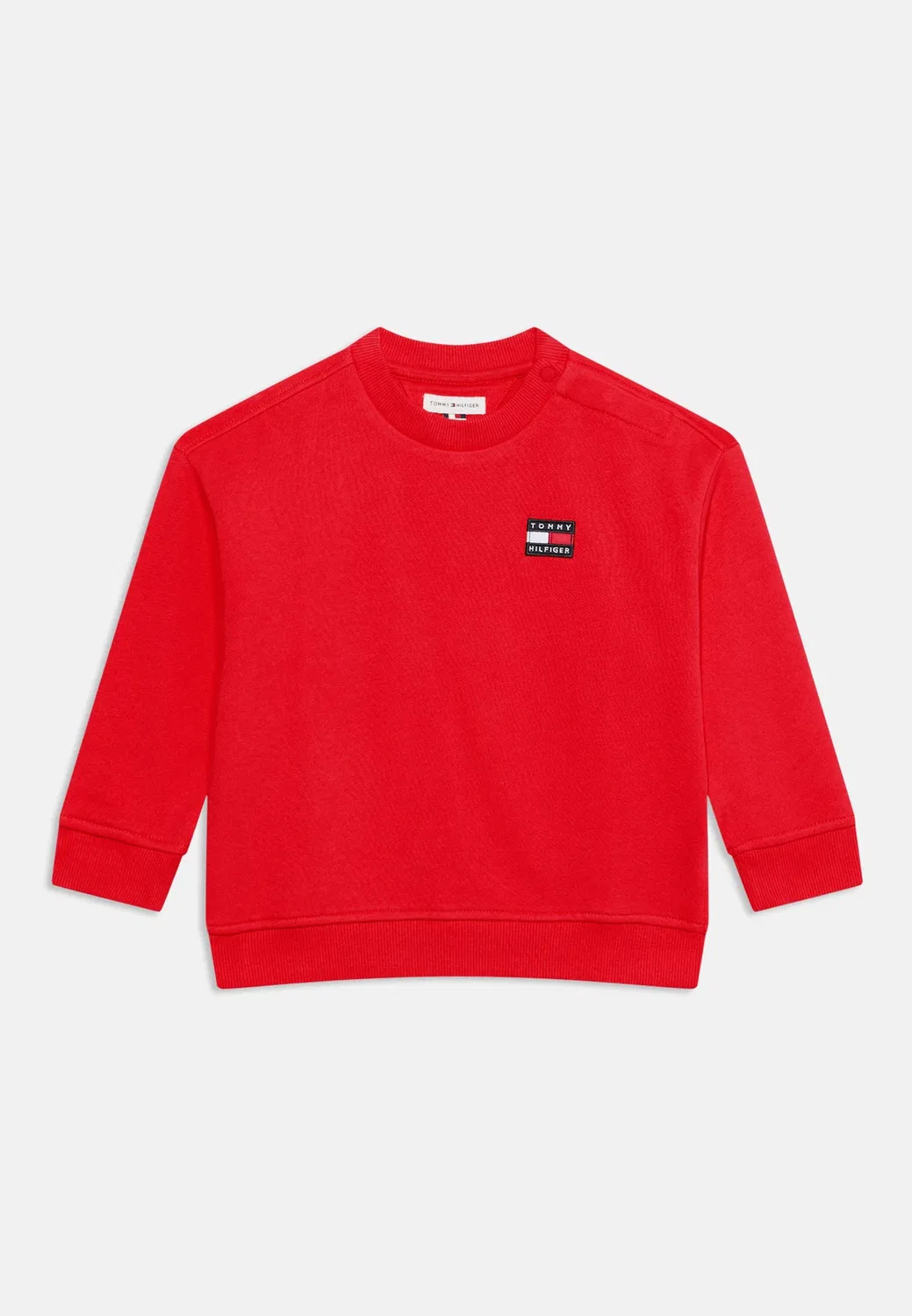 Свитшот с круглым вырезом в стиле «Флаг и наследие» унисекс Tommy Hilfiger, Red Glare