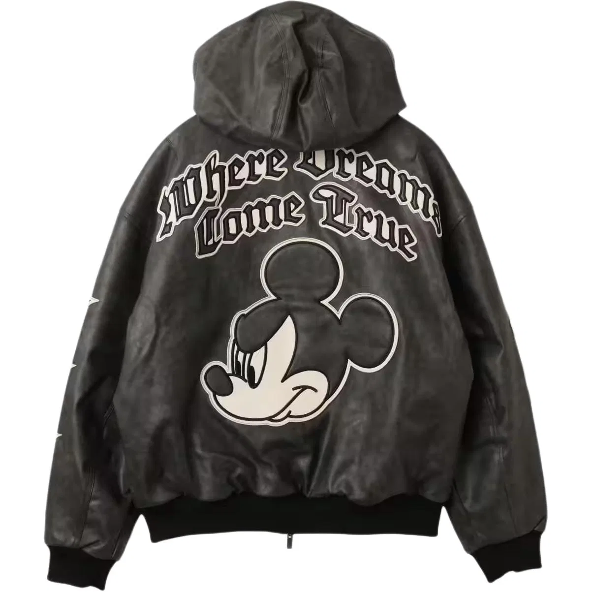 Детская куртка с капюшоном Mickey Mouse Adidas Originals, Black — фото 3
