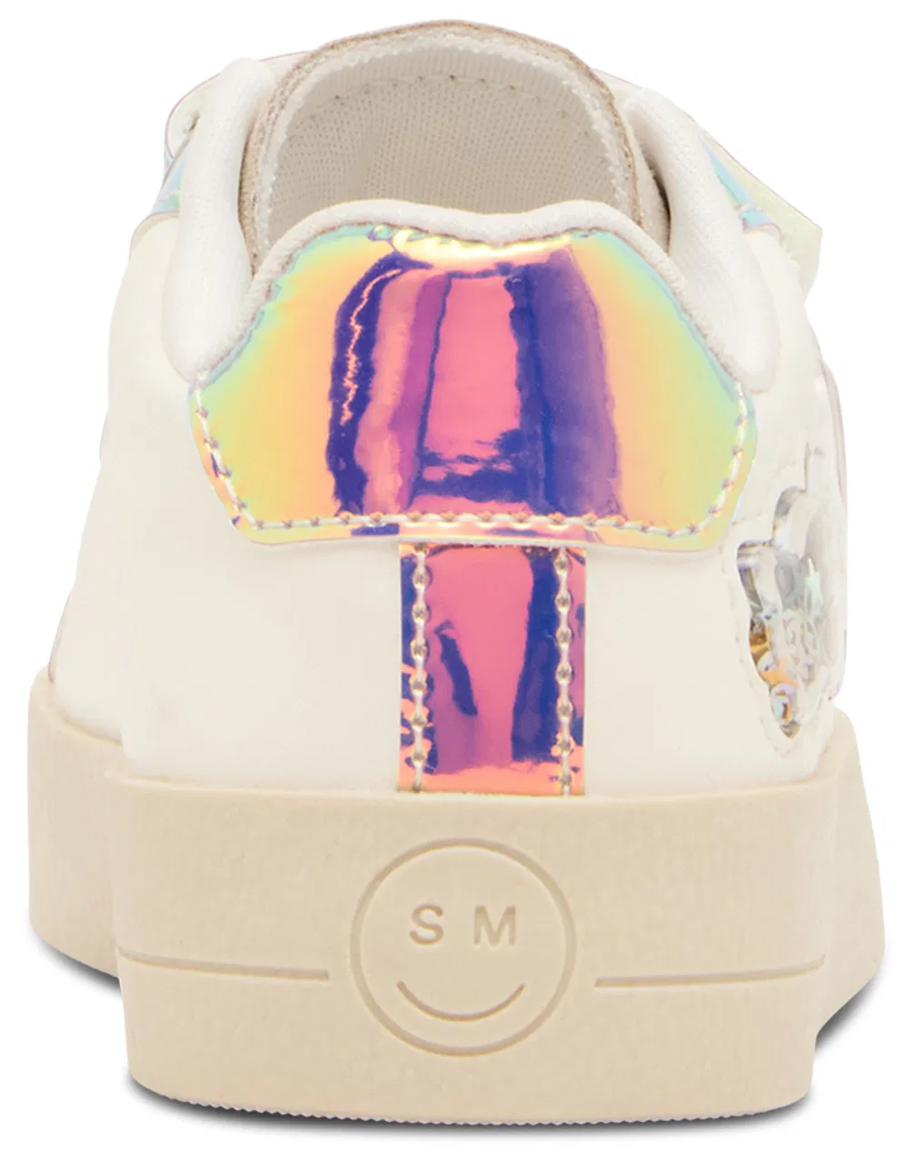 Детские кроссовки для девочек с блестками Steve Madden TFETTI SNEAKER, Multi — фото 3