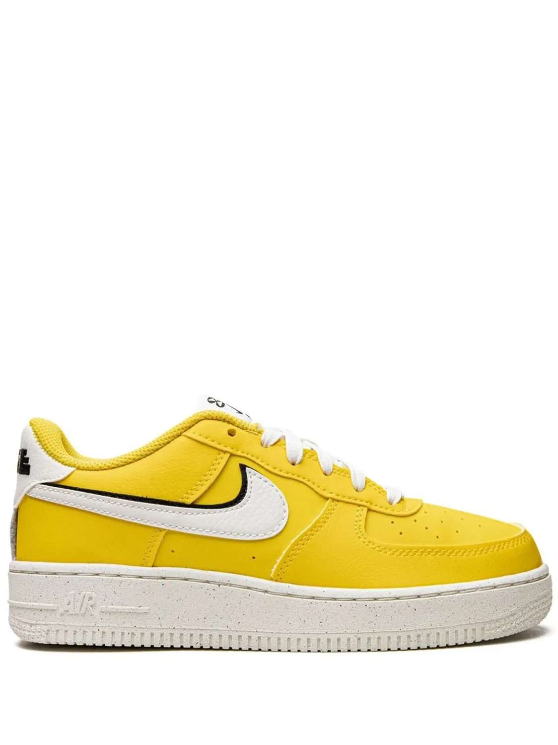 Кроссовки Air Force 1 Low 82 Nike Kids, желтый — фото 2