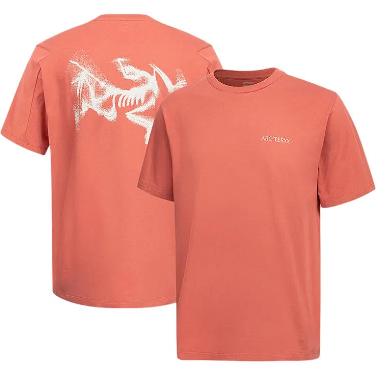 Мужская футболка с логотипом Kragg Arcteryx, Crimson Rock Red