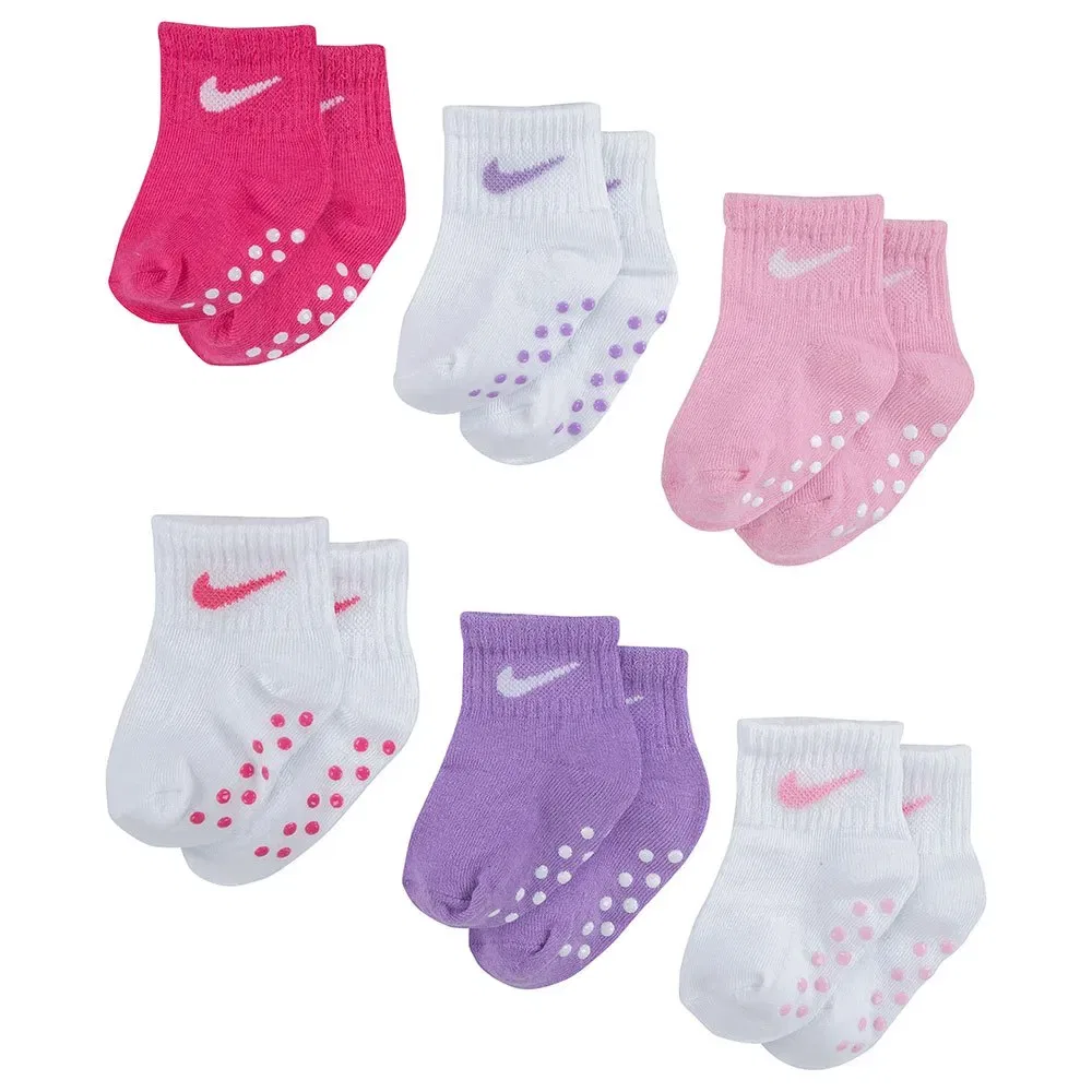 Носки Pop Color Gripper 6 пар Nike, мультиколор