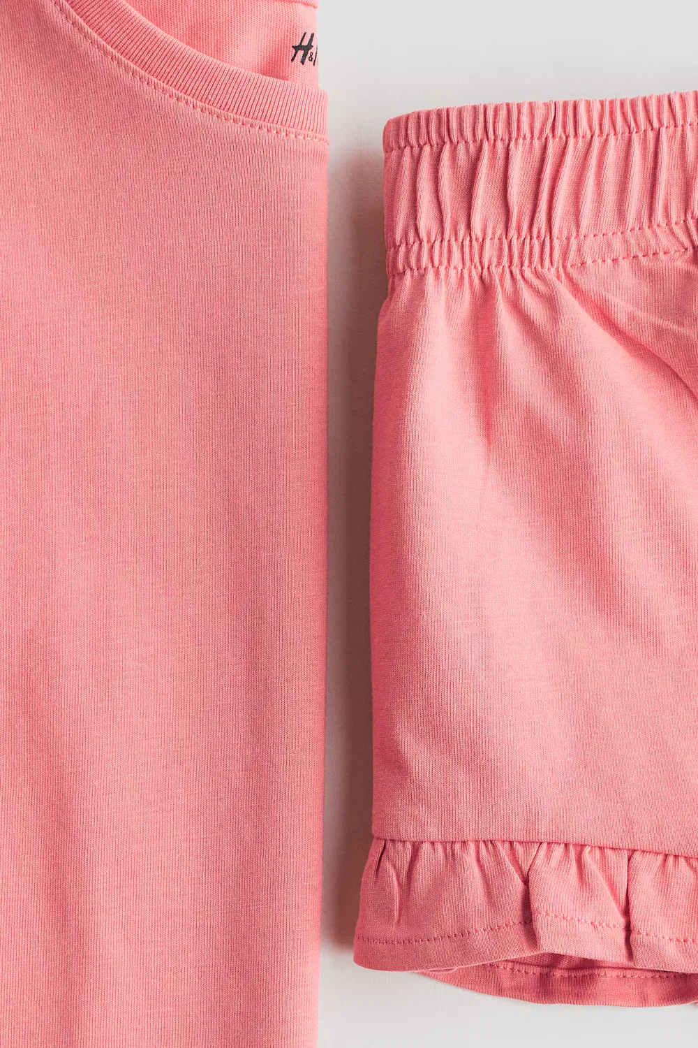 Комплект из двух предметов с оборками H&M, Rosa — фото 2