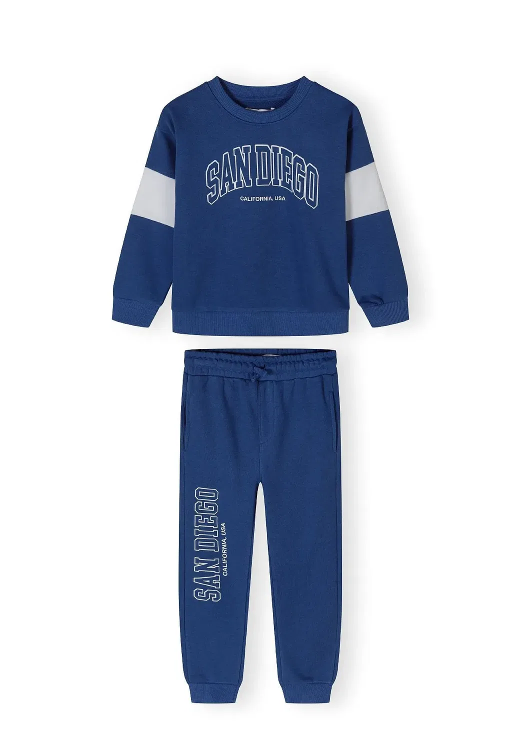 Спортивный костюм из флиса комплект 23fleece130 Minoti, королевский синий