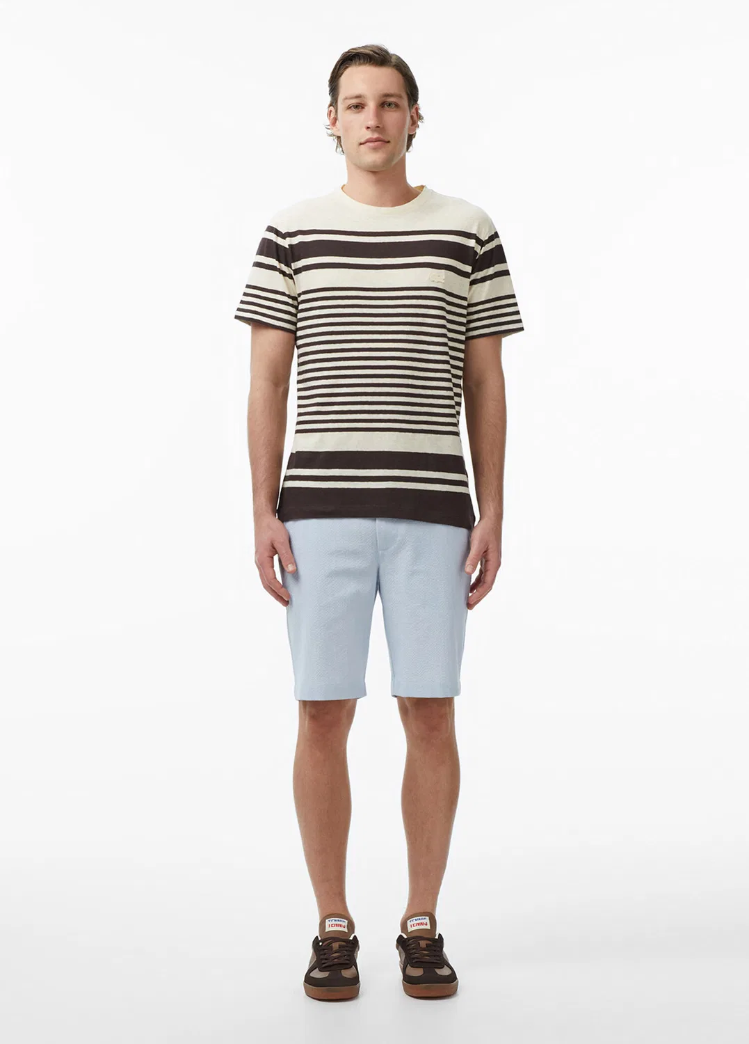 Бермуды Lacoste tapered fit, Mavi-HBA