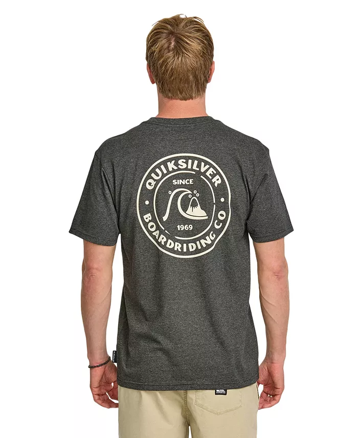 

Мужская футболка с коротким рукавом Bubbles Mod Quiksilver, серый