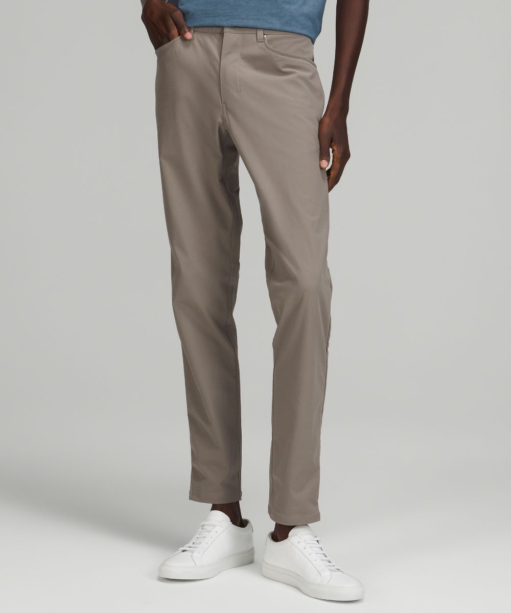 

Брюки ABC Slim-Fit с 5 карманами Lululemon, серый