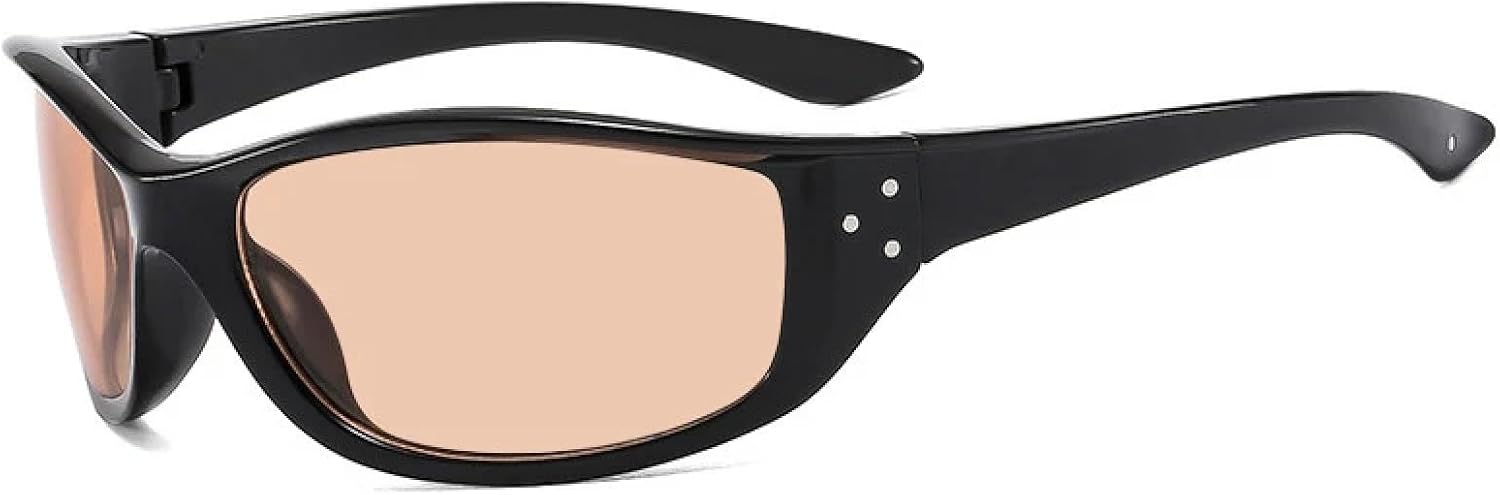 

Ретро-солнцезащитные очки «кошачий глаз» конфетных цветов для женщин, модные заклепки, для активного отдыха, панк-стиль, модные солнцезащитные очки для мужчин WNCKSQ, Black Champagne