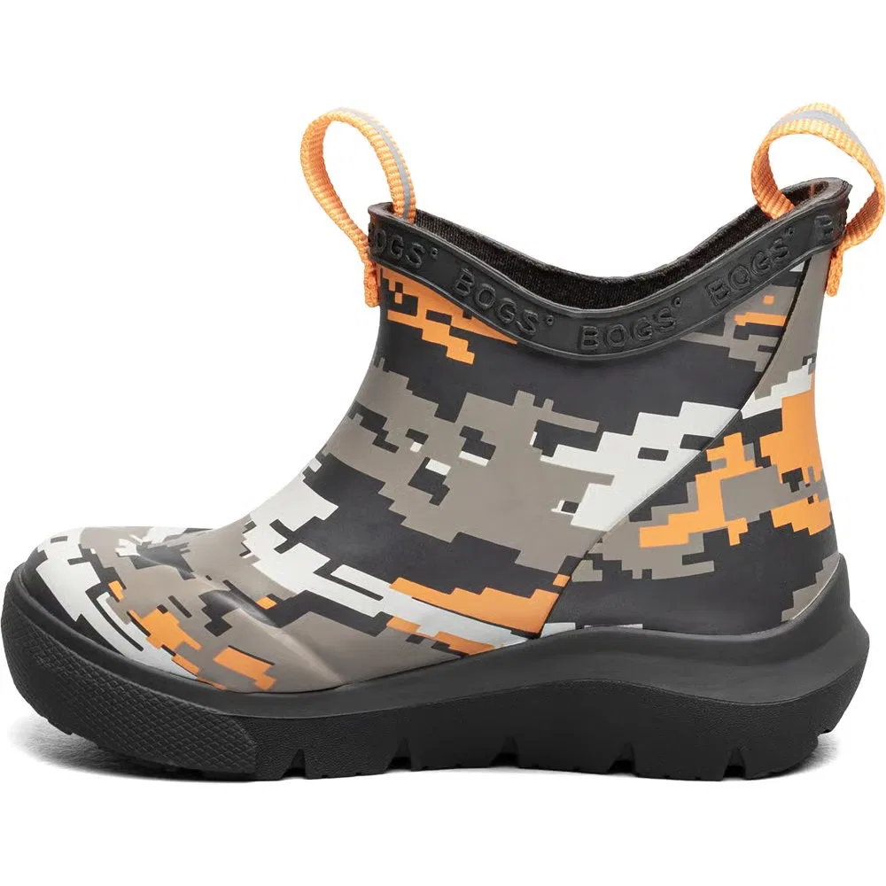 Детские водонепроницаемые ботинки Skyline Rain Chelsea Bogs, Tan Multi — фото 4