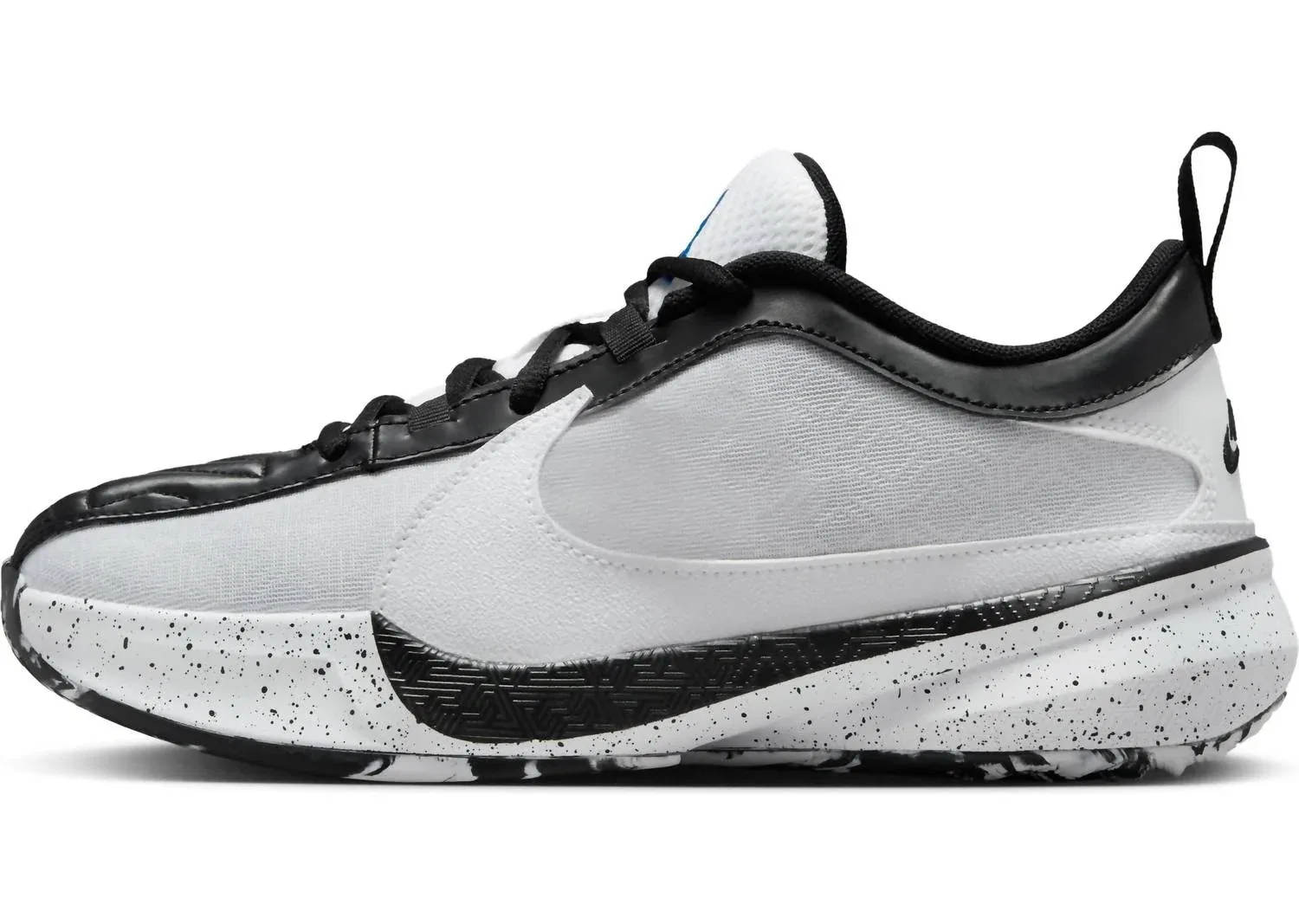 Детские кроссовки Nike Freak 5, White/White/Black/Photo Blue