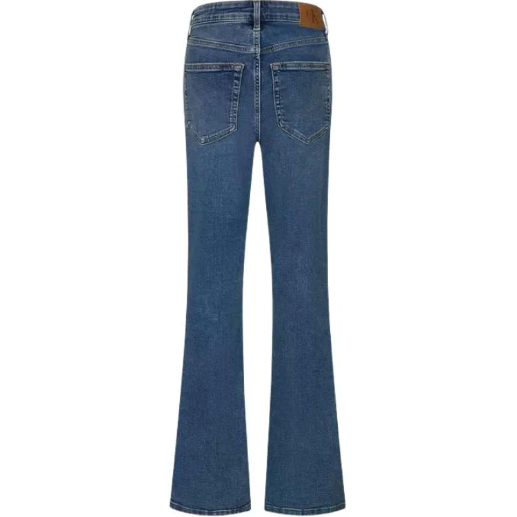 Женские джинсы клеш Moderate Flared Calvin Klein, N1C-Denim Blue — фото 3