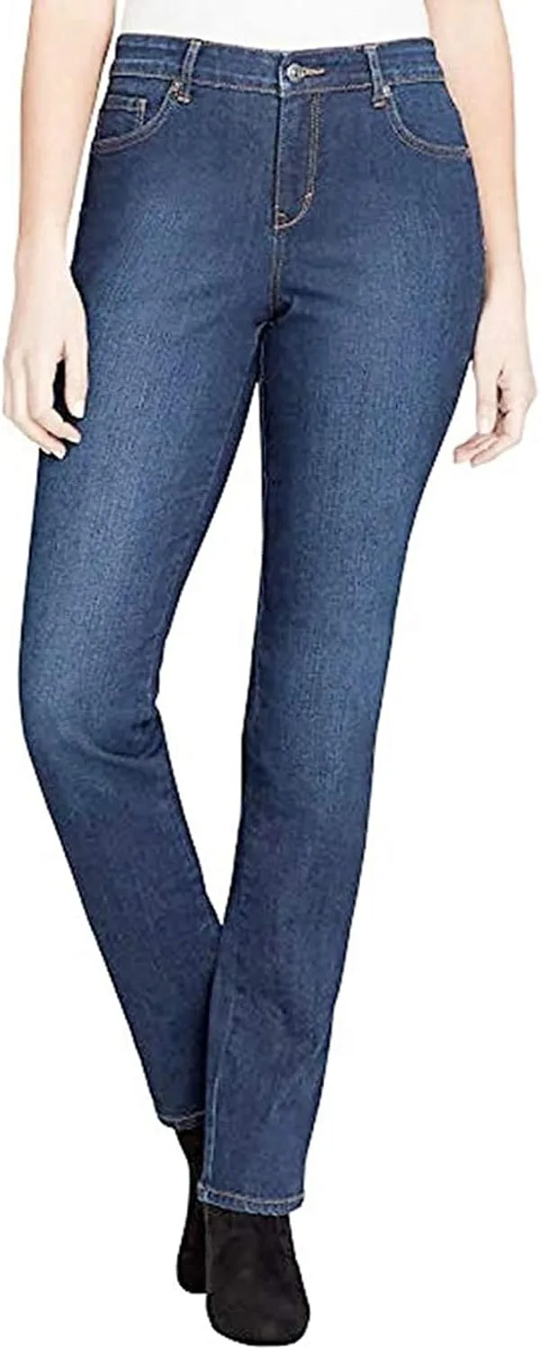 

Gloria Vanderbilt женские джинсы Rail Straight Leg