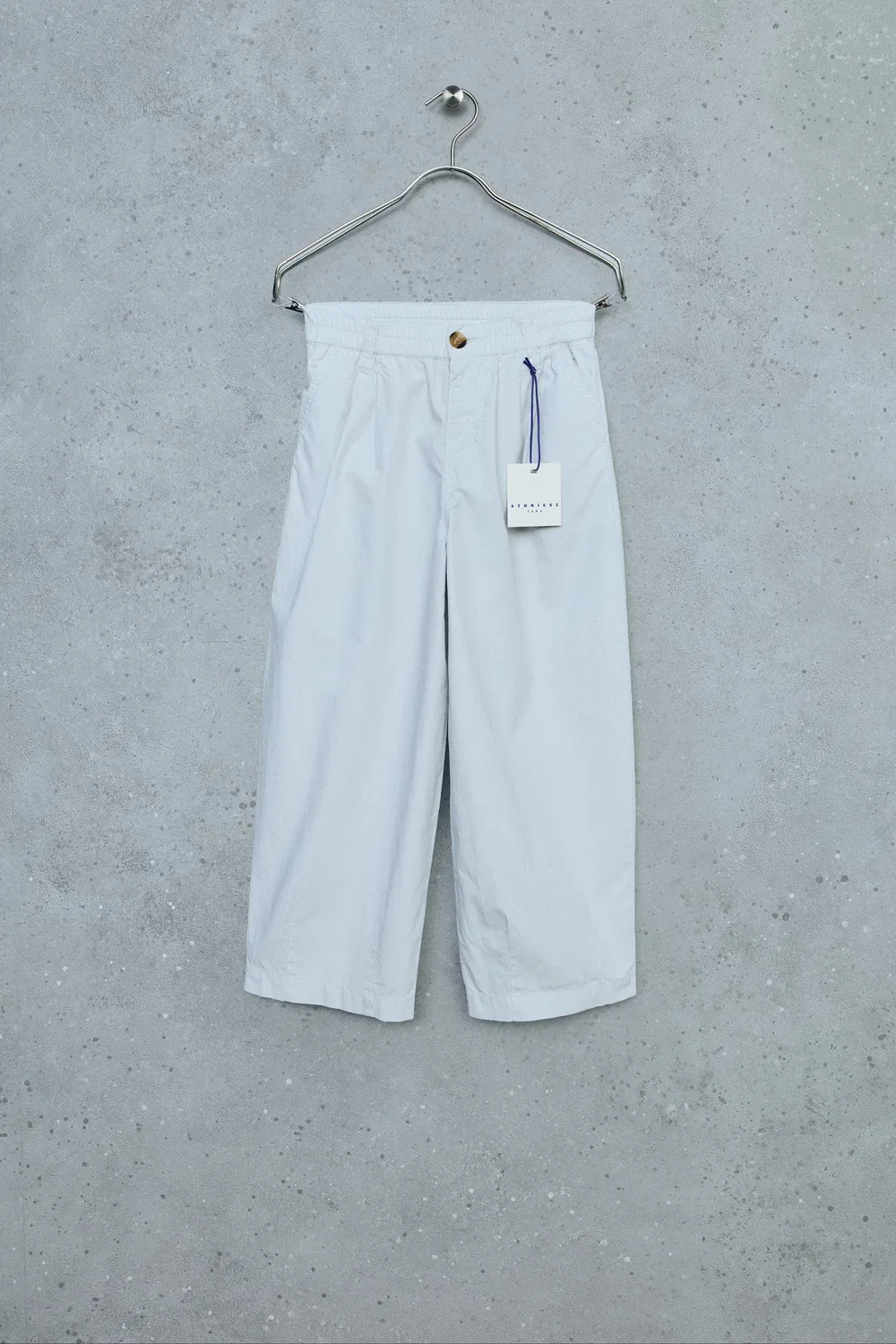 STORIESZ - Брюки из поплина свободного кроя ZARA, Sky Blue