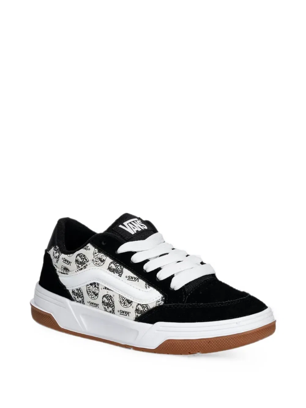 Детские кроссовки Vans Hylane с принтом "черепа" и вставками Vans Kids, черный