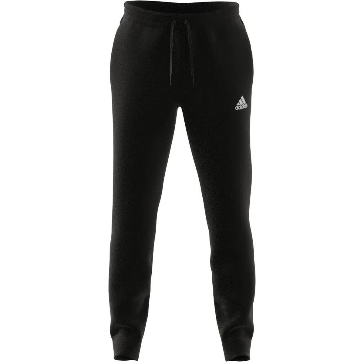 Мужские спортивные штаны из флиса Essentials Fleece Tapered Cuff Adidas, Schwarz Weiss — фото 3