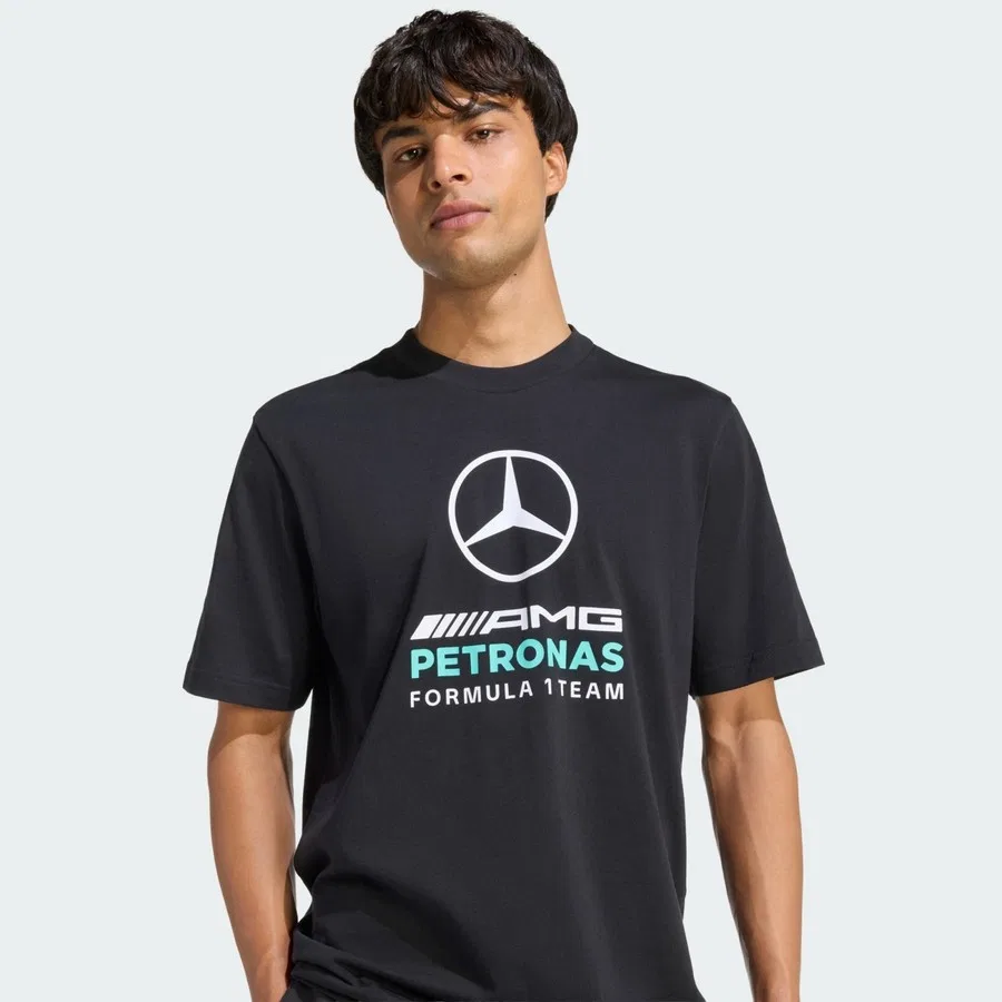 Футболка с принтом Performance Mercedes - Amg Petronas Formula 1 Team Dna Graphıc Tee adidas, Белый — фото 4