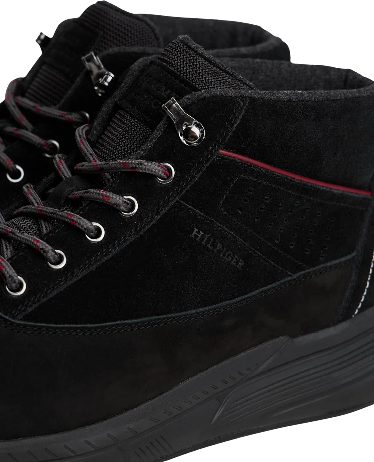 Мужские ботинки Tommy Hilfiger Hilfiger W NBK SDE Boot Fm0fm05609 Hybrid Boots, Black — фото 4