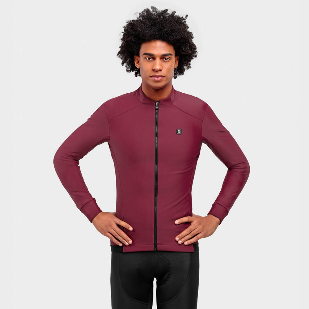 

Мужская велосипедная куртка Softshell J1 Soulor SIROKO, Бордо