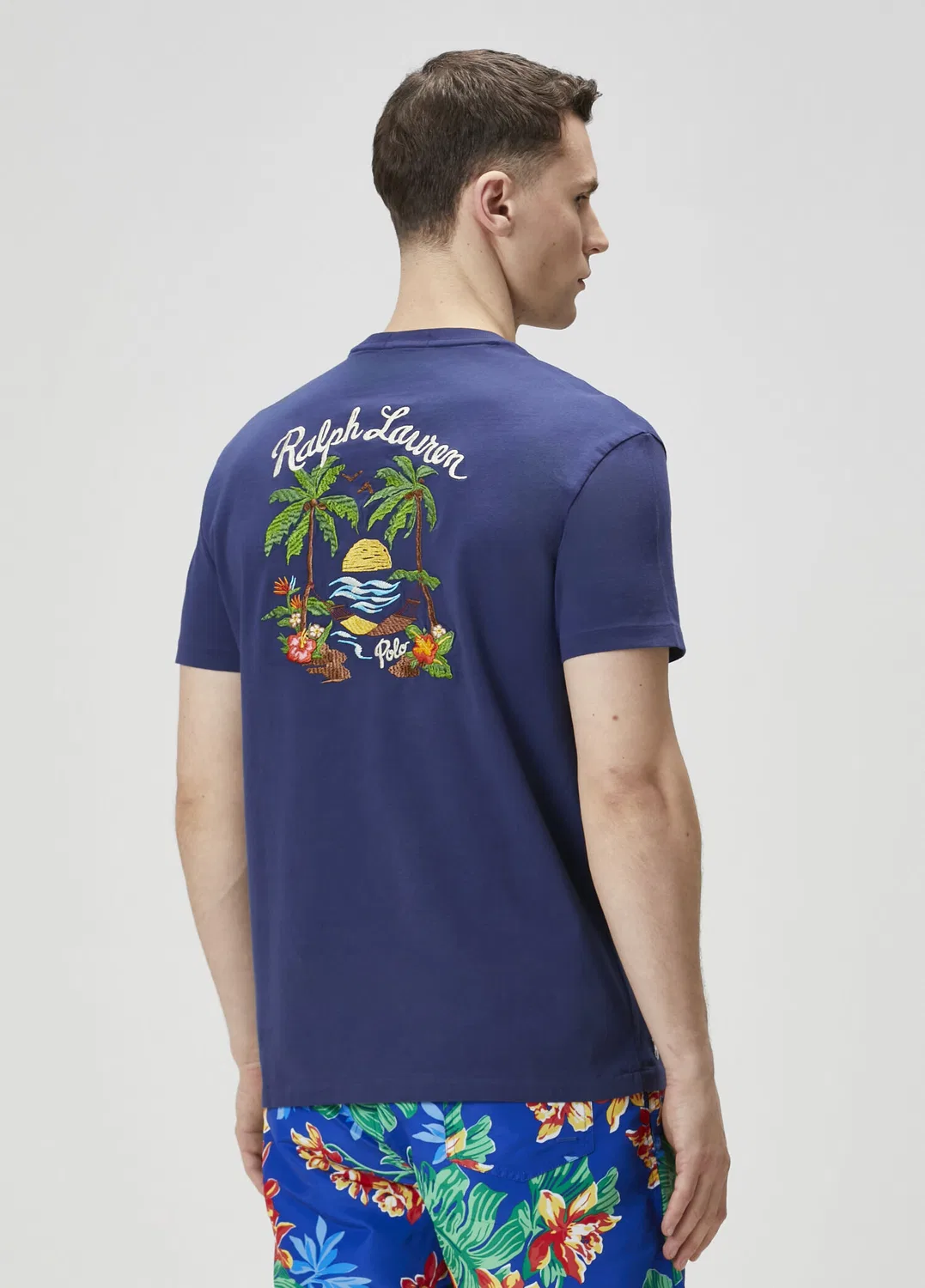 Футболка Polo Ralph Lauren с вышивкой Mavi — фото 4