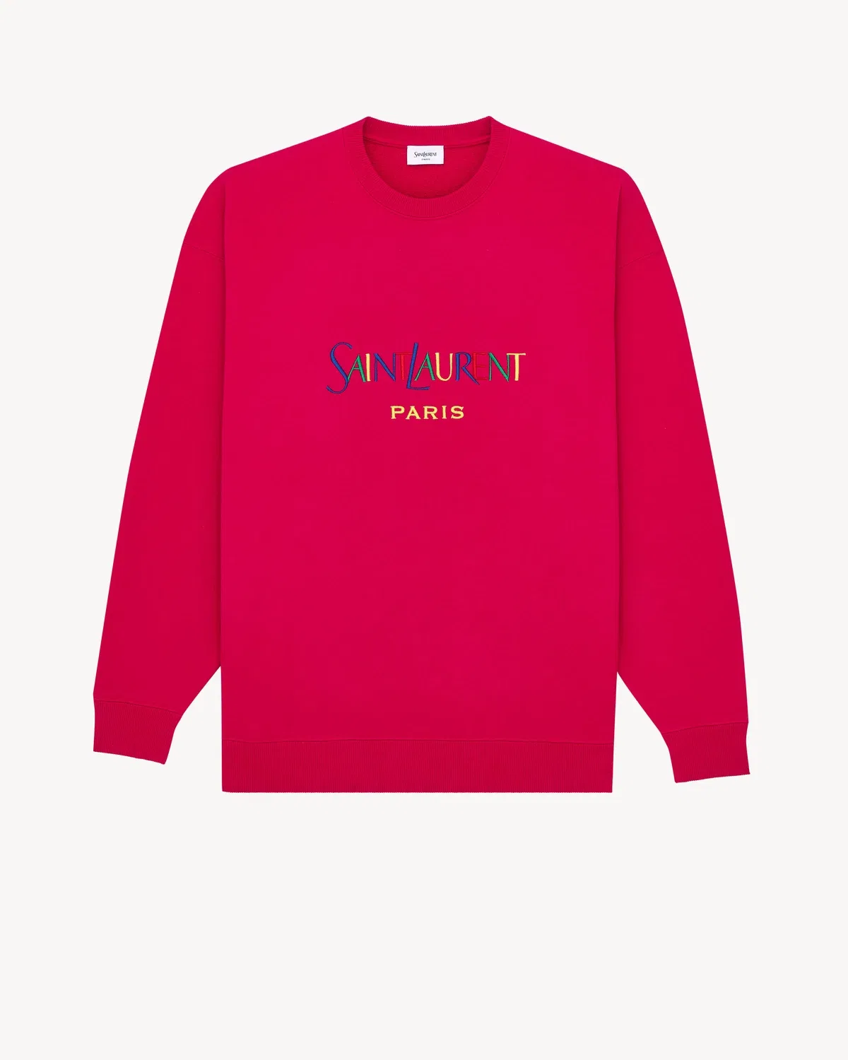 Толстовка SAINT LAURENT, красный