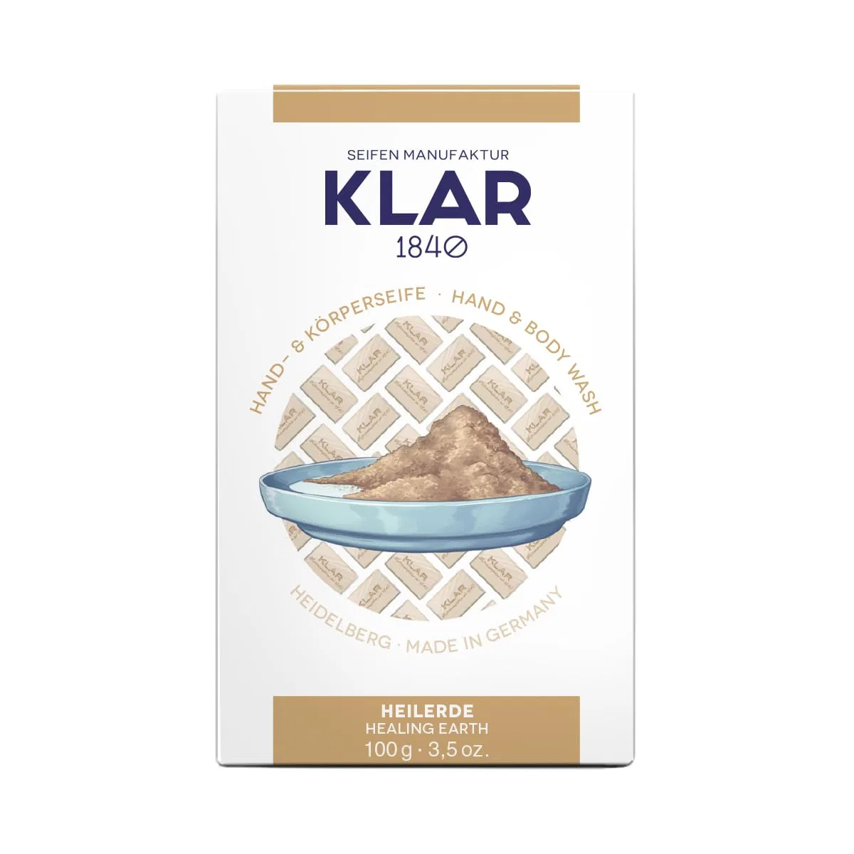 Мыло лечебное Klar Seifen, 100 г, Neutral