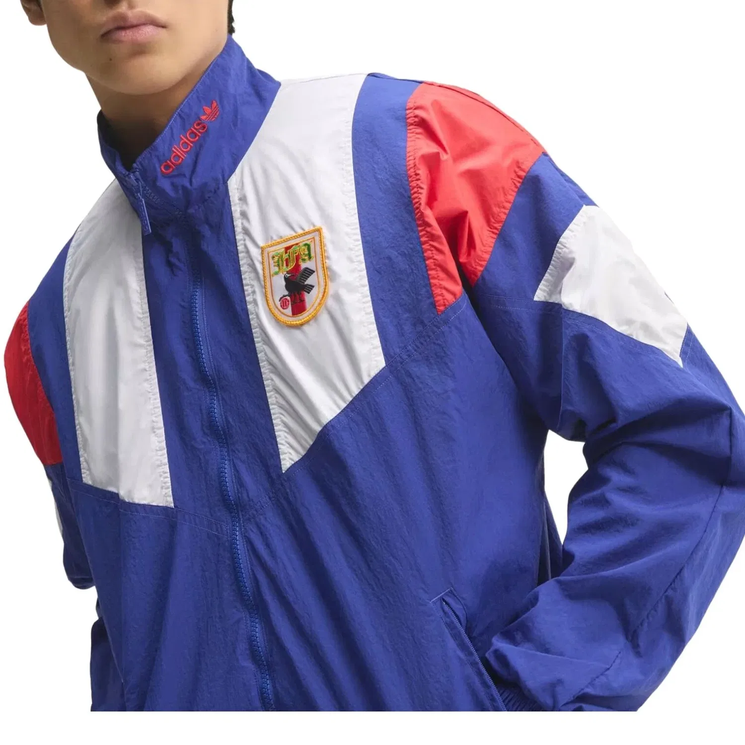 Мужская куртка с длинным рукавом EQT Track Jacket Adidas, синий — фото 3