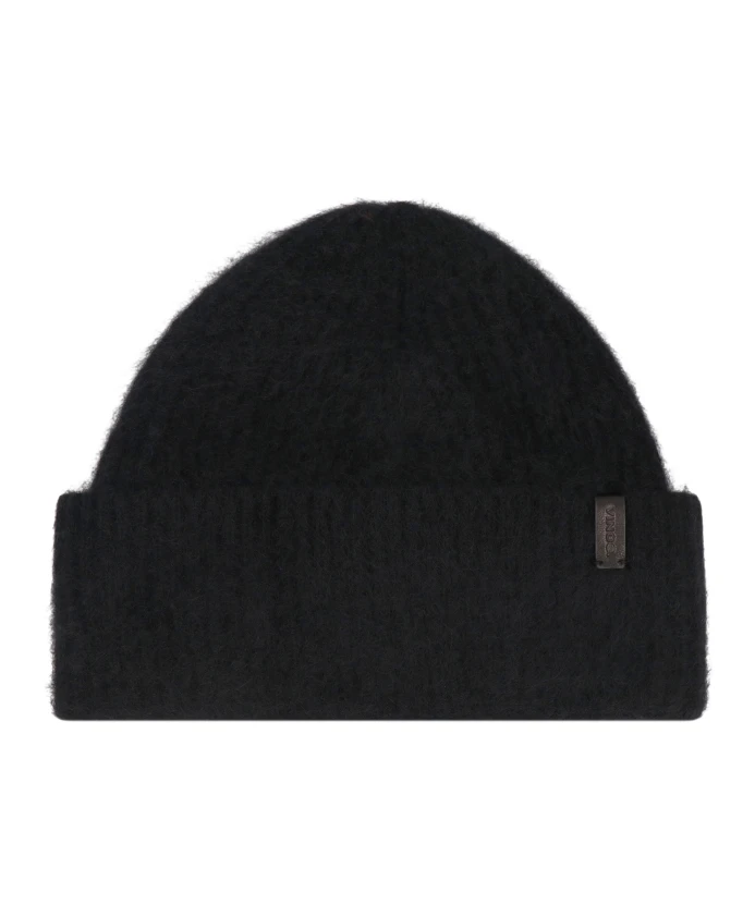 

Шапка из ворсистого кашемира Vince, черный