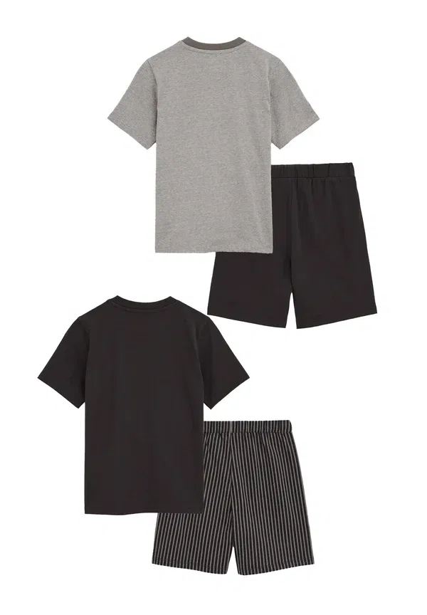 Комплект пижамы из 2 предметов, хлопок, Jersey, We Fashion, dark grey, темно-серый — фото 2