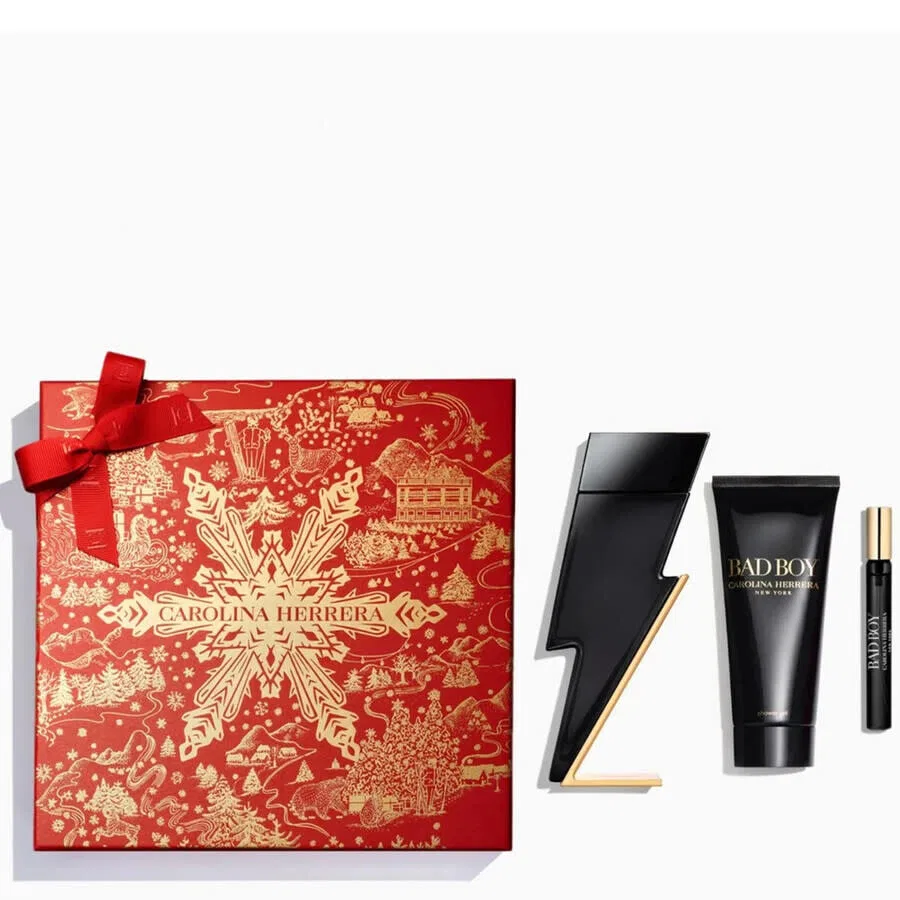 Набор парфюмерный подарочный Carolina Herrera Bad Boy, 100ml