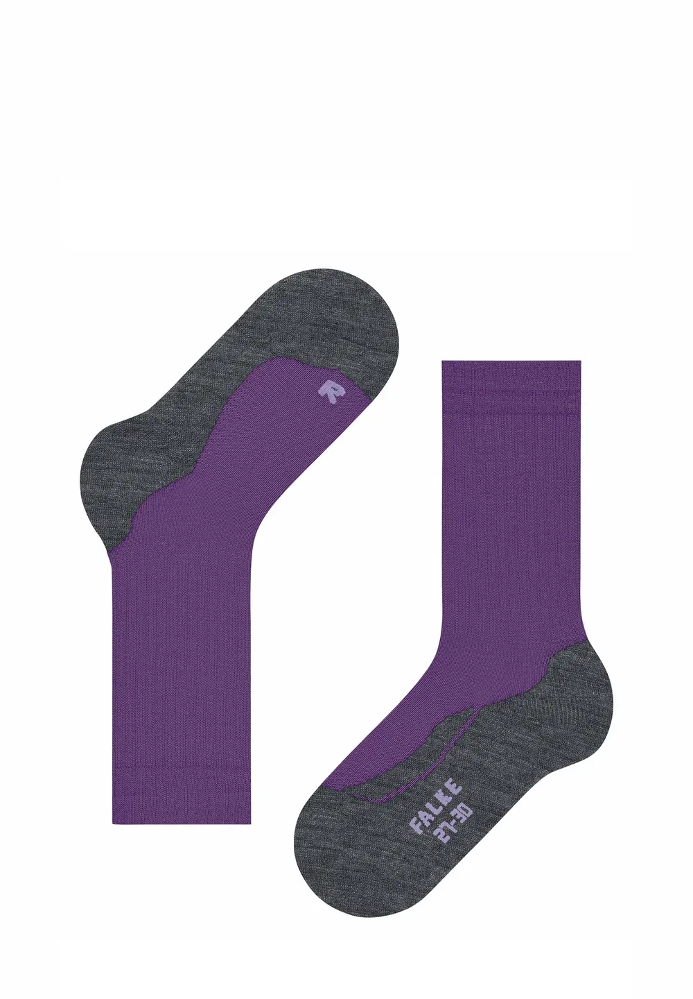 Теплые спортивные носки для активного отдыха Falke, Plum — фото 4