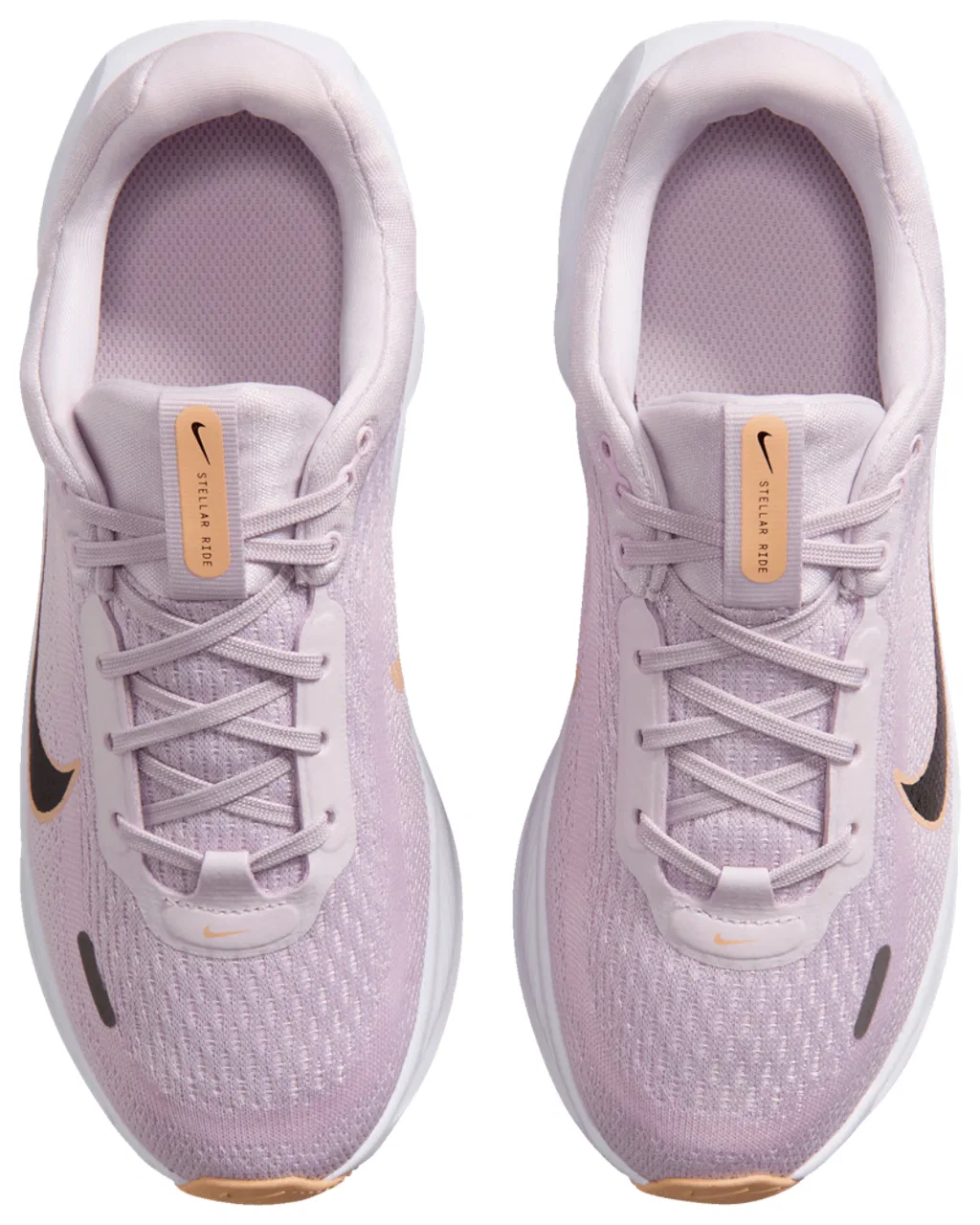 Кроссовки для мальчиков Stellar Ride Nike, цвет Bleached Lilac/Pink Foam/Black — фото 4