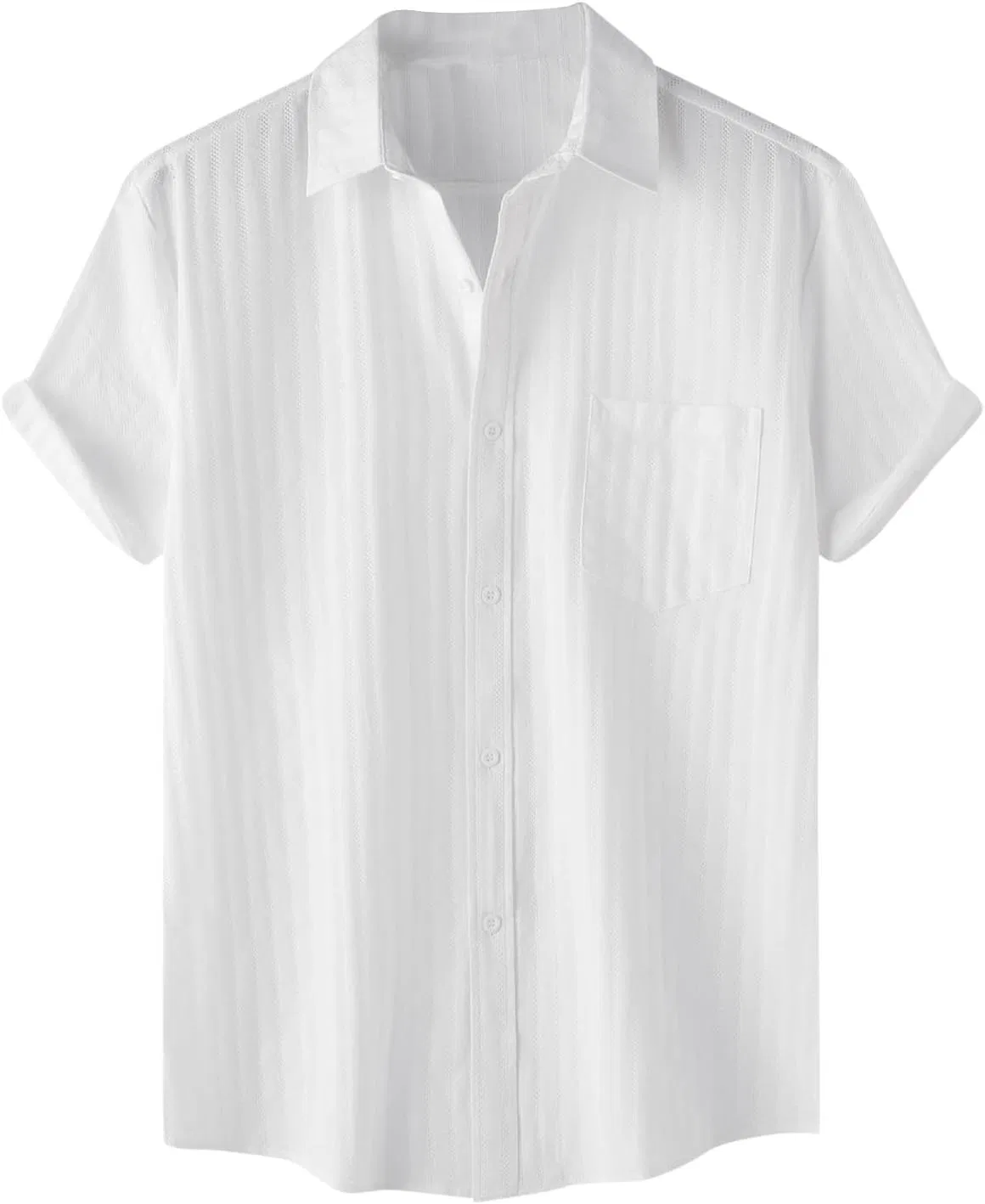 Мужская футболка с карманом Regular Fit, White