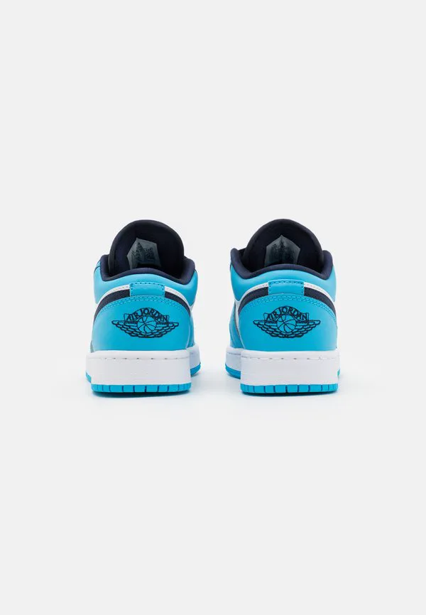 Кроссовки air jordan 1 low унисекс Jordan, White/Dark Powder Blue/Obsidian — фото 3
