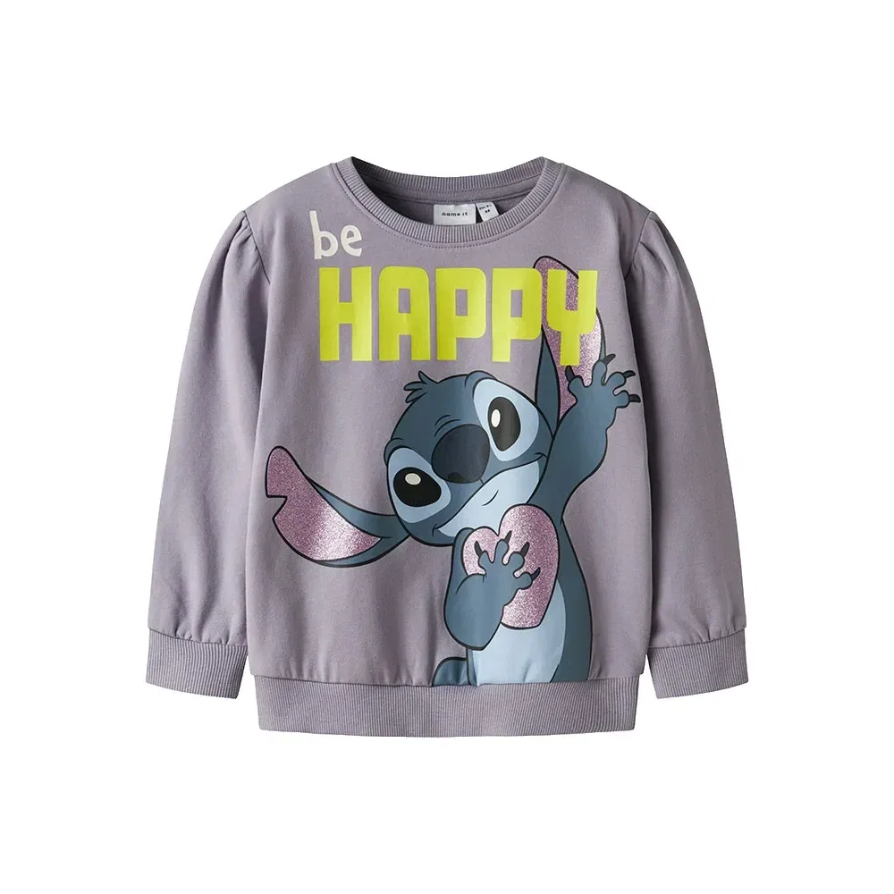 Свитшот Didi Stitch Name It, фиолетовый — фото 2
