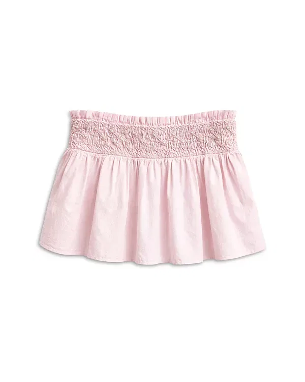 Детская юбка для девочек с принтом June Skirt KatieJ NYC, Pale Pink — фото 2