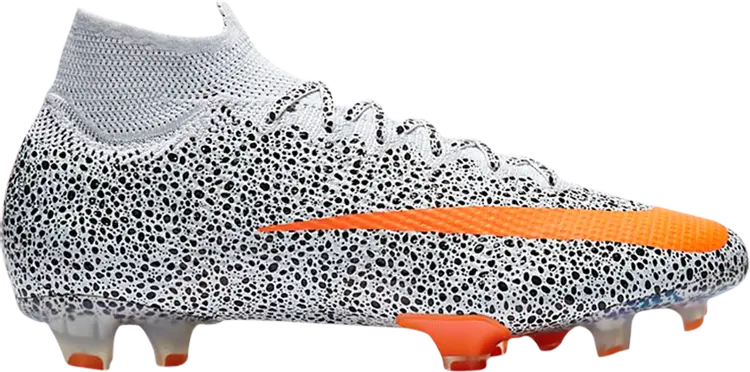 

Бутсы Nike CR7 x Mercurial Superfly 7 Elite FG 'Safari', белый