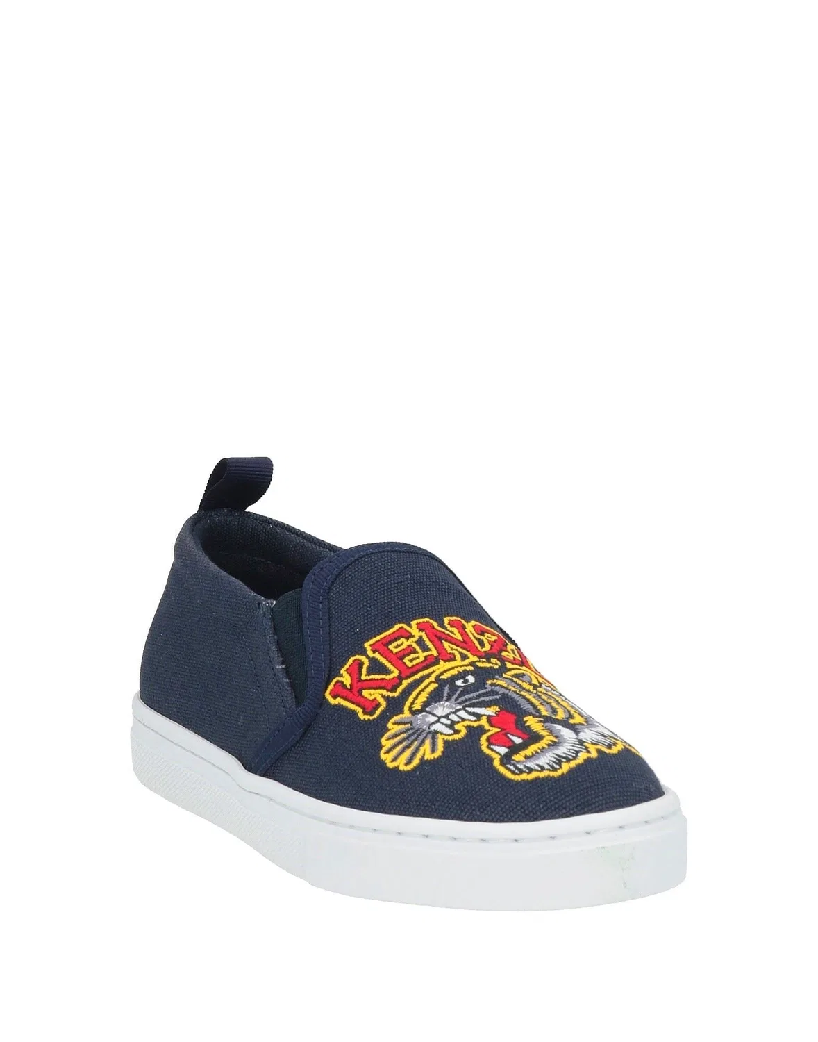 Детские кеды на шнуровке Slip On Kenzo Kids, темно‑синий — фото 2