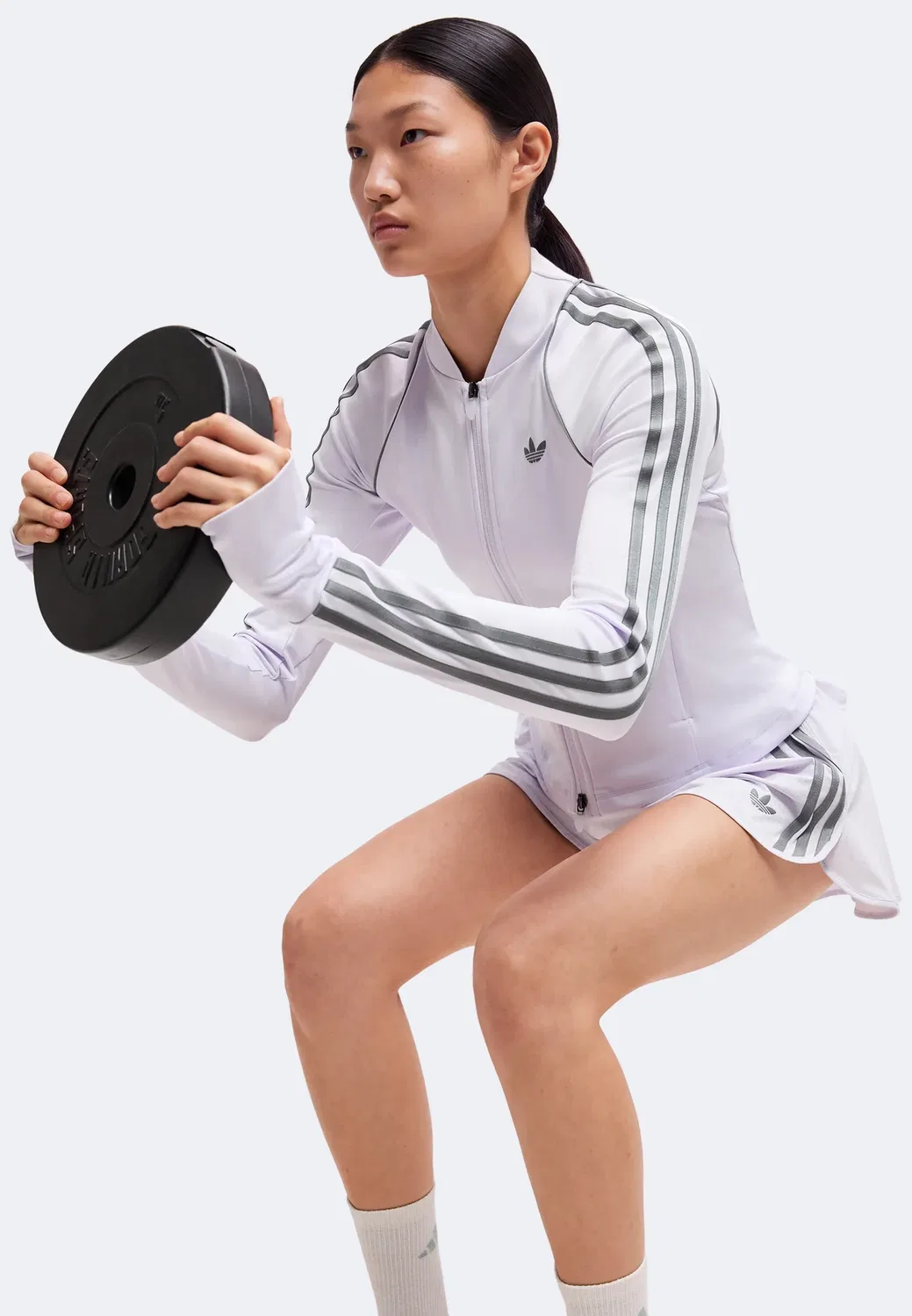 Куртка-Поло Originals Sport Superstar для тренировок Adidas Performance, Frozen Purple — фото 4