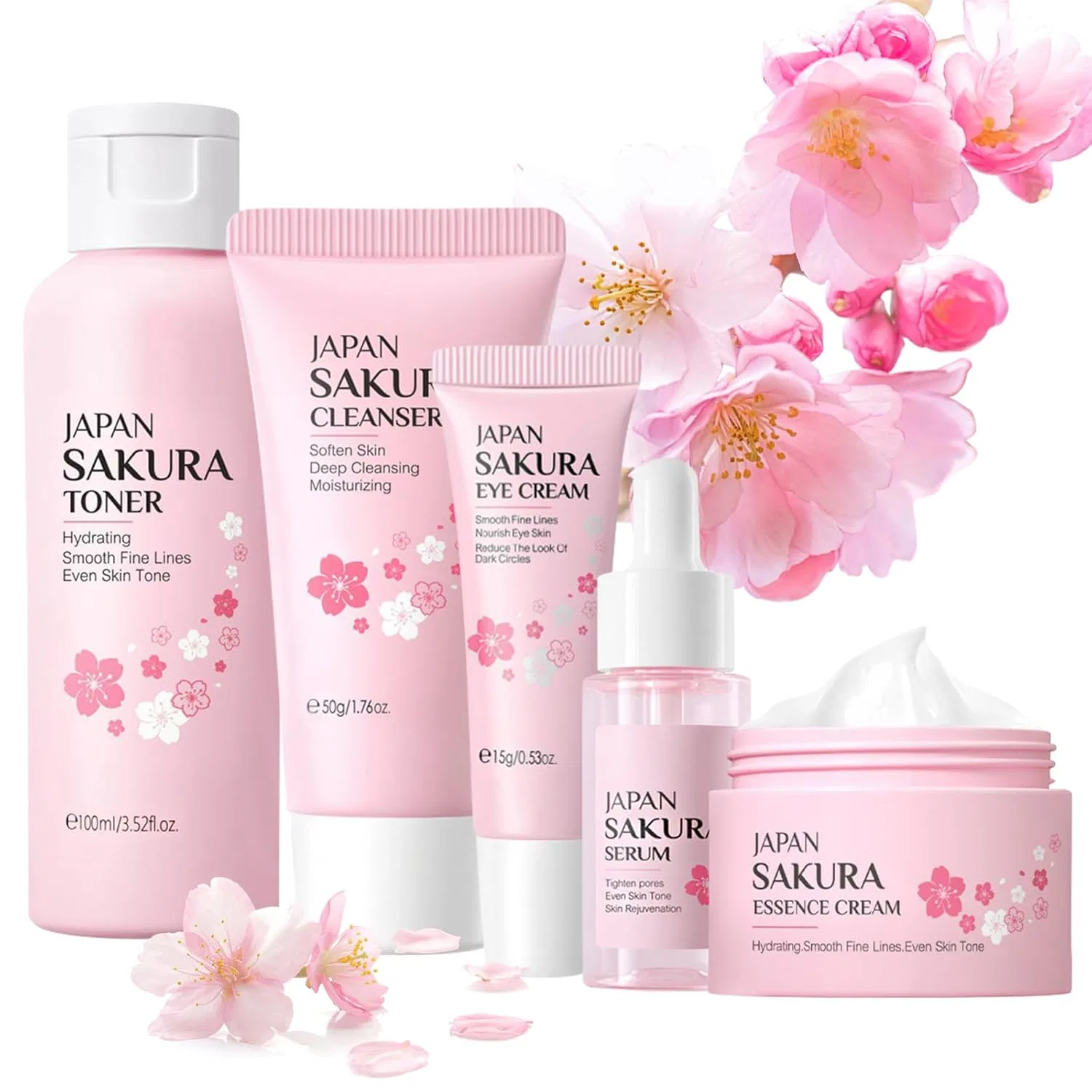 Набор косметики Sakura 6 предметов Ofanyia, 207 мл, Sakura