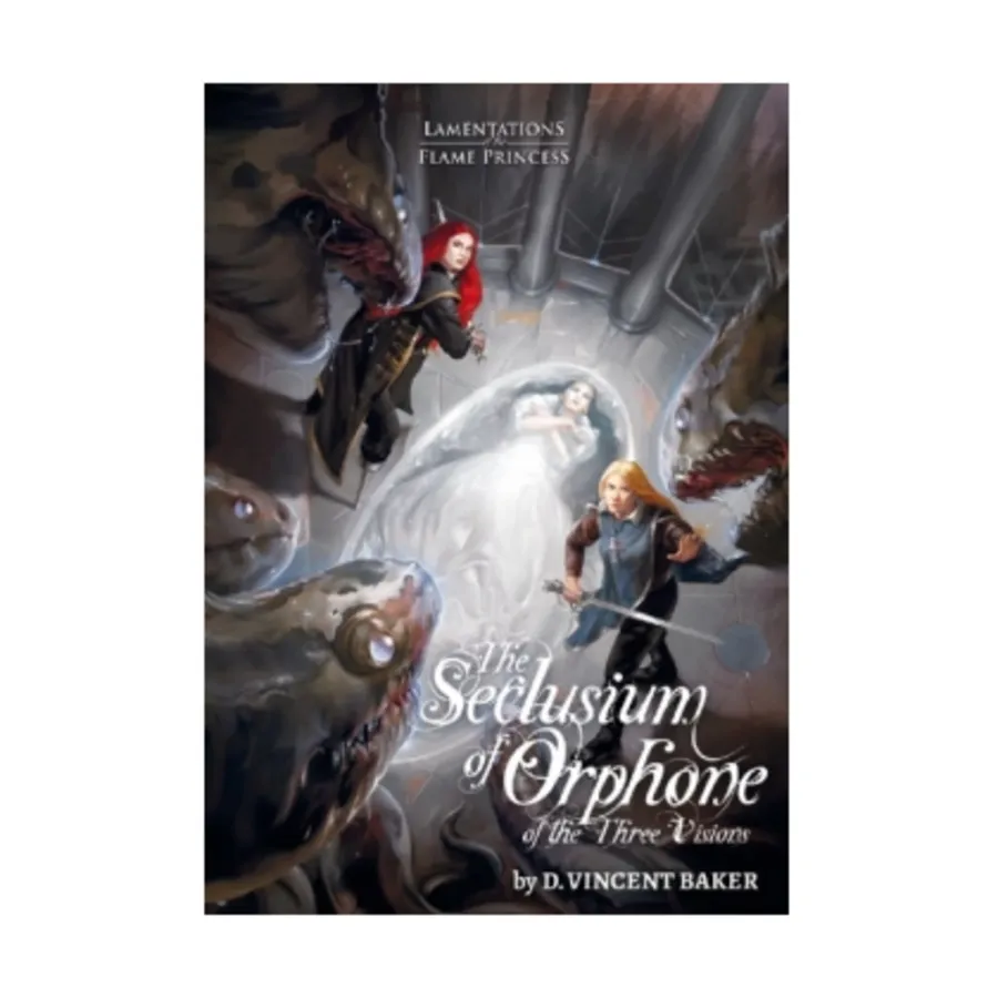 

Seclusium of Orphone of the Three Visions, Lamentations of the Flame Princess - Core Rules, Settings & Ephemera, твердый переплет