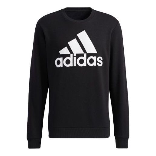 

Толстовка Men's adidas Bl Fl Swt Large Logo Printing Sports Pullover Black, черный