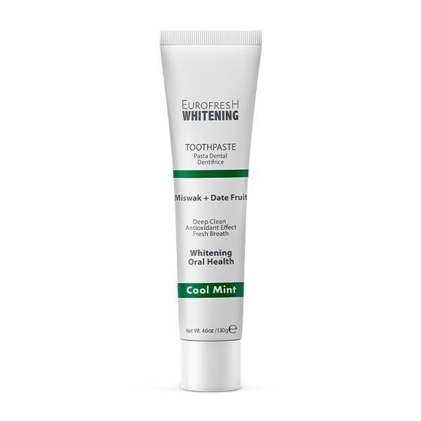 

Farmasi, Eurofresh Whitening, отбеливающая зубная паста, мисвак + финики